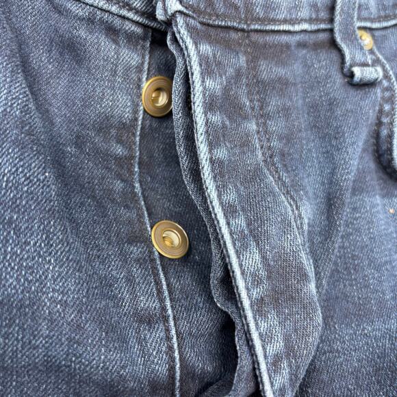 Rag & Bone 38x34 Slim Fit 2 Dark Wash Button Fly Blue Jeans - Picture 4 of 7